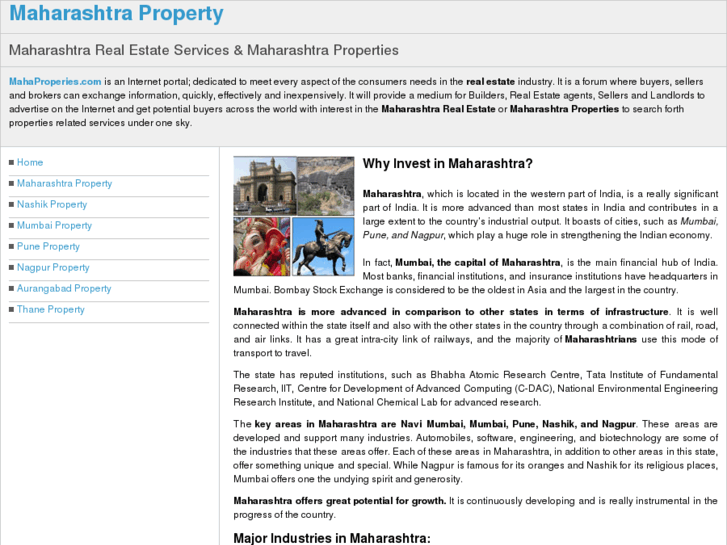 www.mahaproperties.com