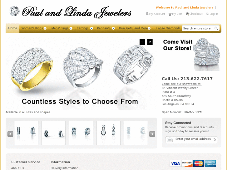 www.paulandlindajewelers.com