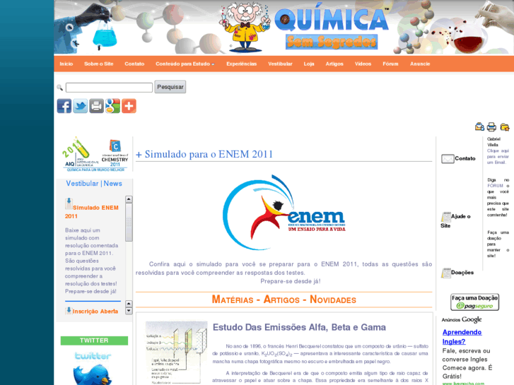 www.quimicasemsegredos.com