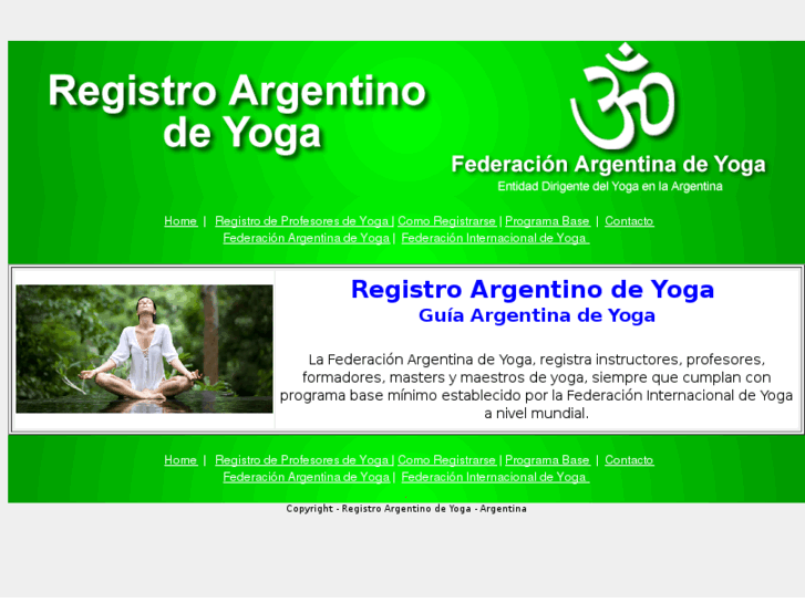 www.registroargentinodeyoga.com