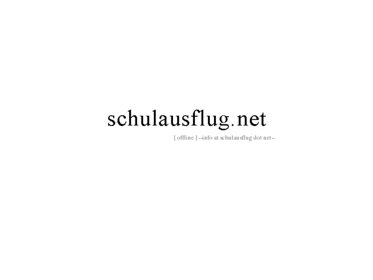 www.schulausflug.net