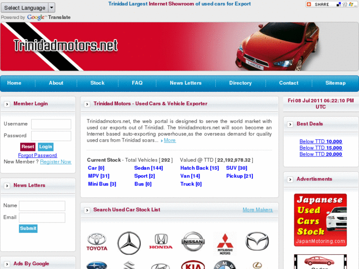 www.trinidadmotors.net