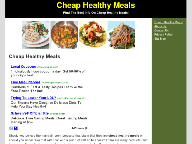 www.cheaphealthymeals.org