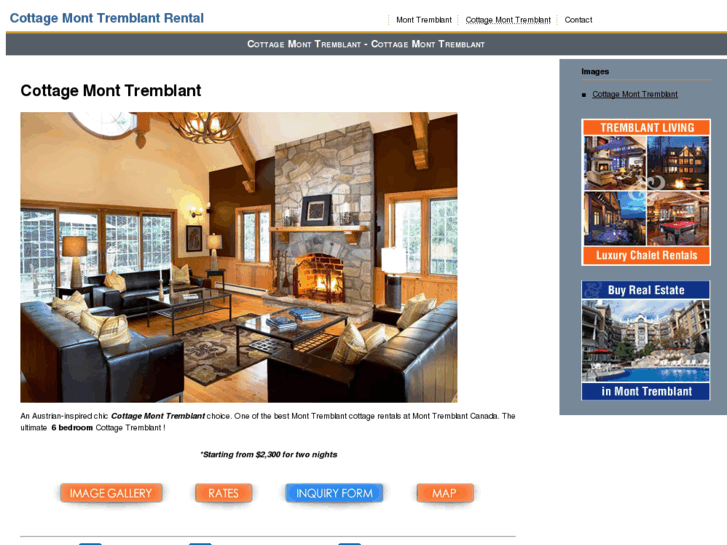 www.cottagemonttremblant.com