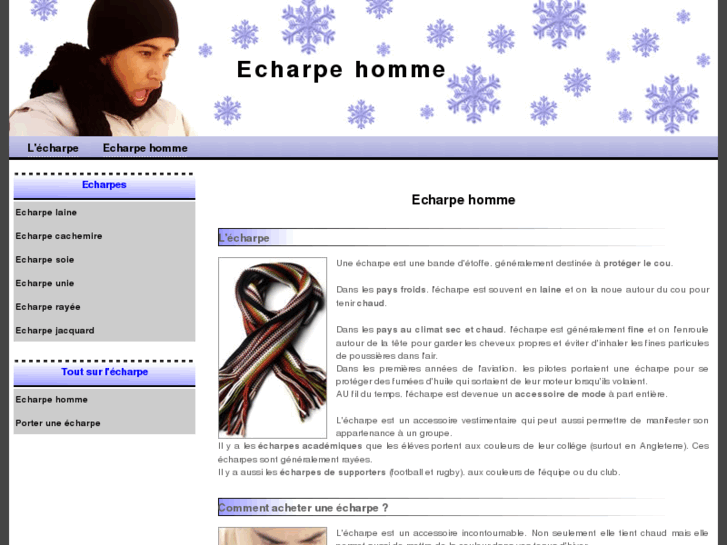 www.echarpe-homme.com