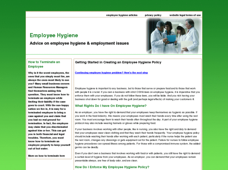 www.employeehygiene.com