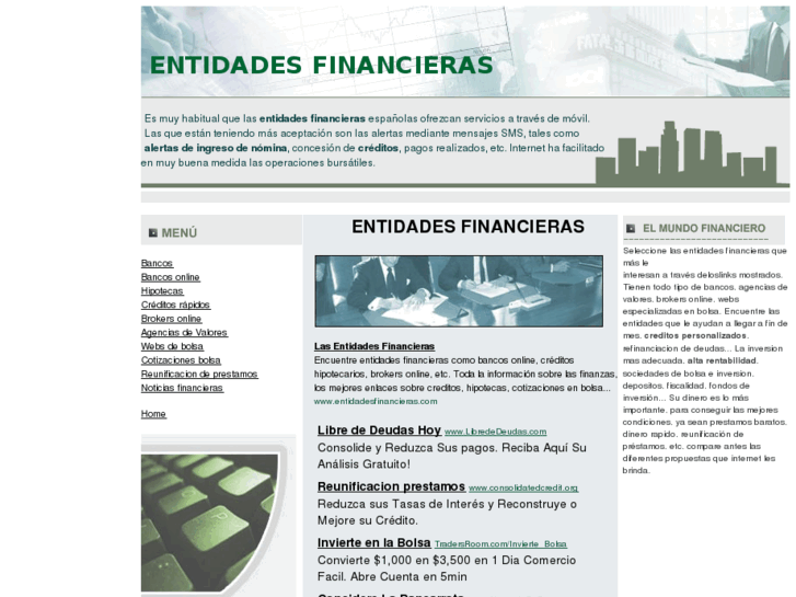 www.entidadesfinancieras.com