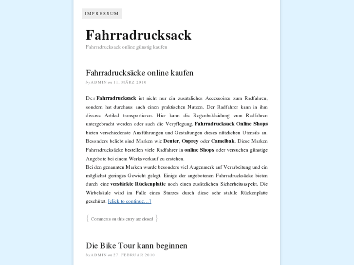 www.fahrradrucksack.net