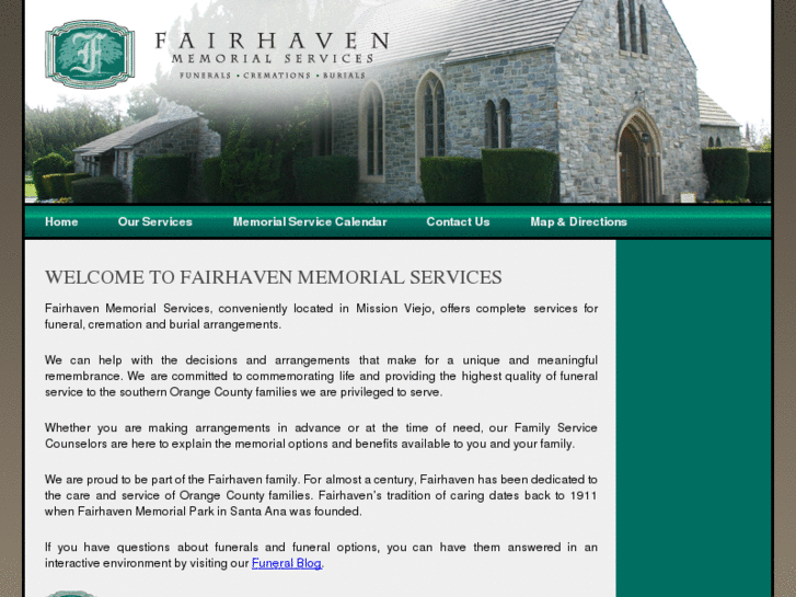 www.fairhavenmemorialservices.com