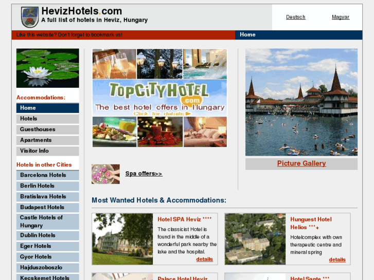 www.hevizhotels.com