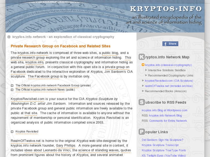 www.kryptos.info