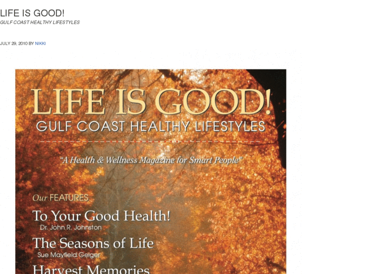 www.lifeisgoodmagazine.net