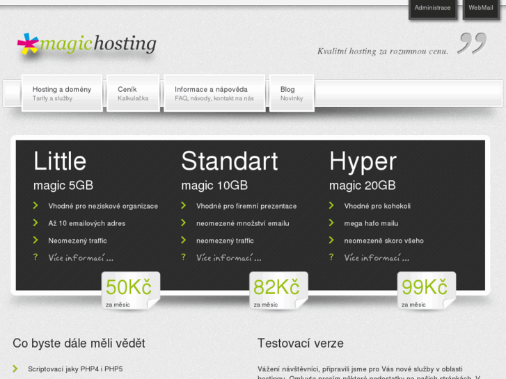 www.magic-hosting.cz