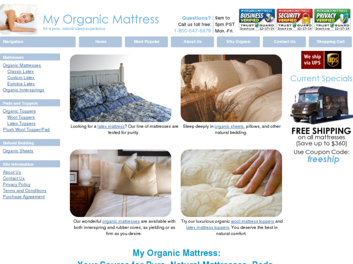 www.myorganicmattress.com