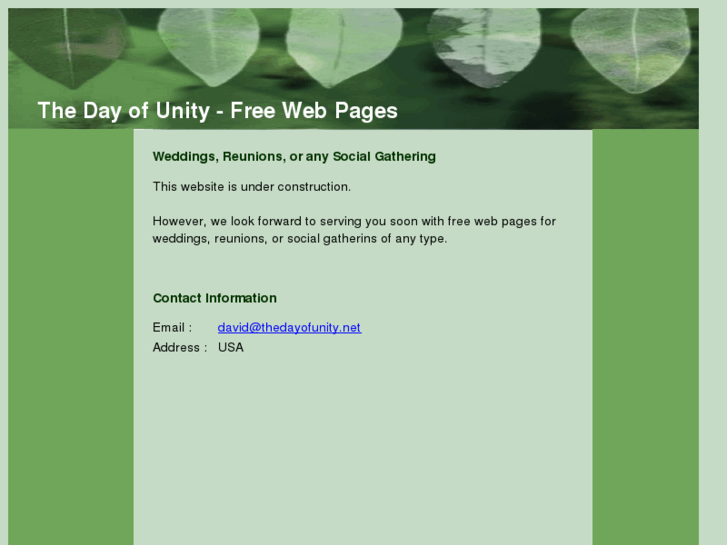 www.thedayofunity.net