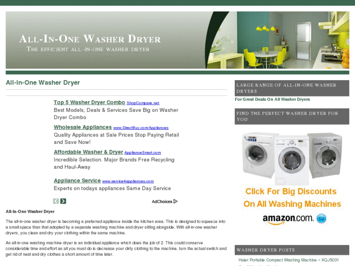 www.allinonewasherdryer.net