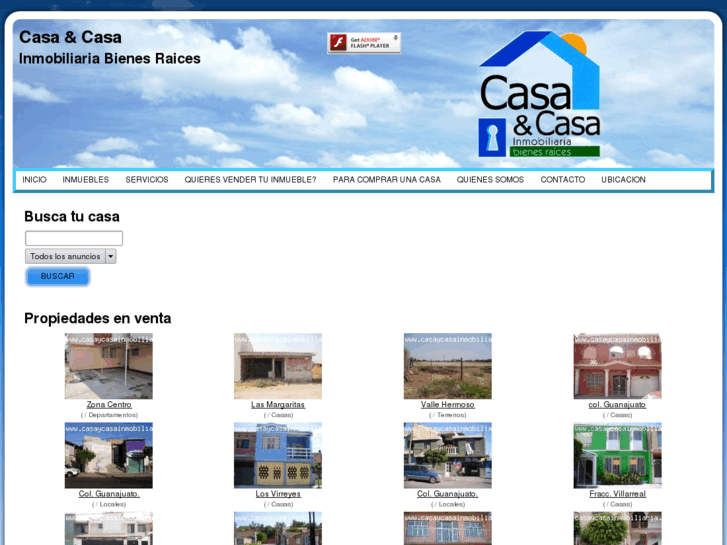 www.casaycasainmobiliaria.com