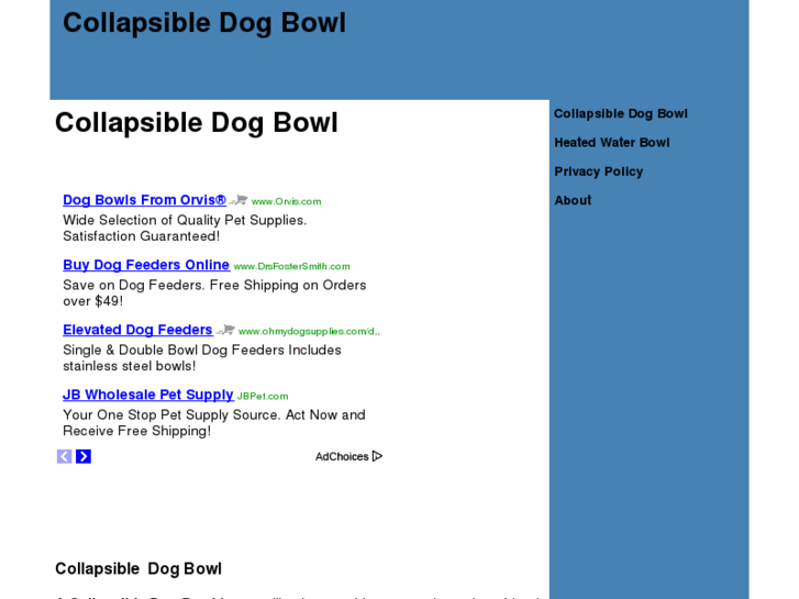 www.collapsibledogbowl.com