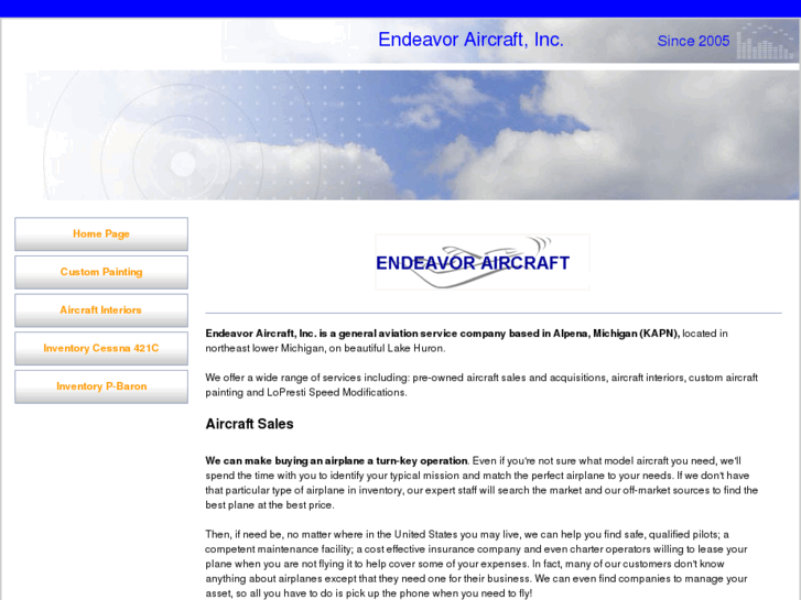 www.endeavoraircraft.com