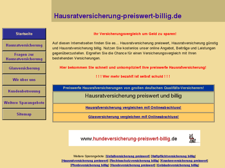 www.hausratversicherung-preiswert-billig.de