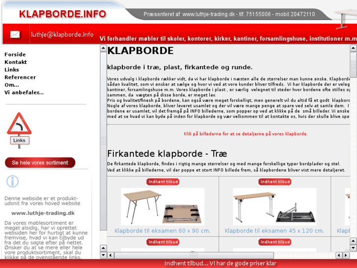 www.klapborde.info