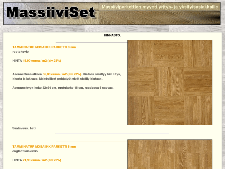 www.massiiviset.fi