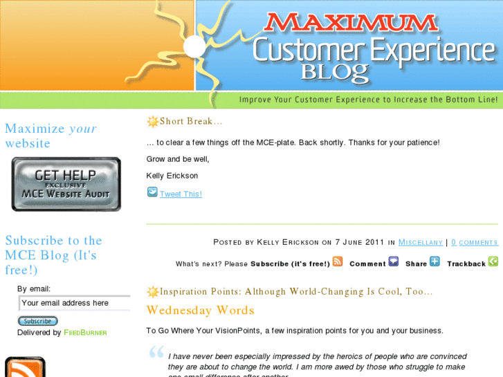 www.maximumcustomerexperience.com