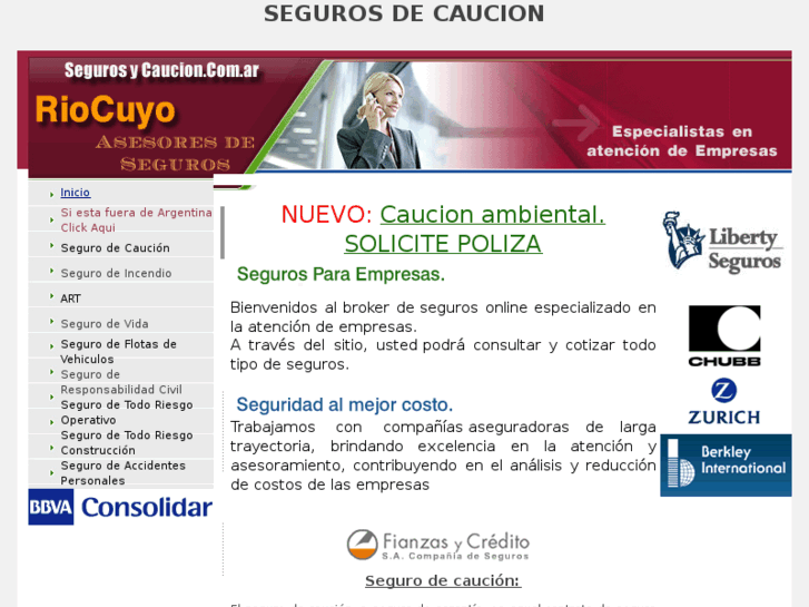 www.segurosycaucion.com.ar