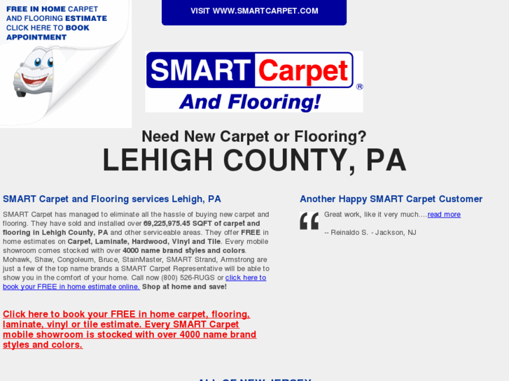 www.smartcarpetlehighpa.com