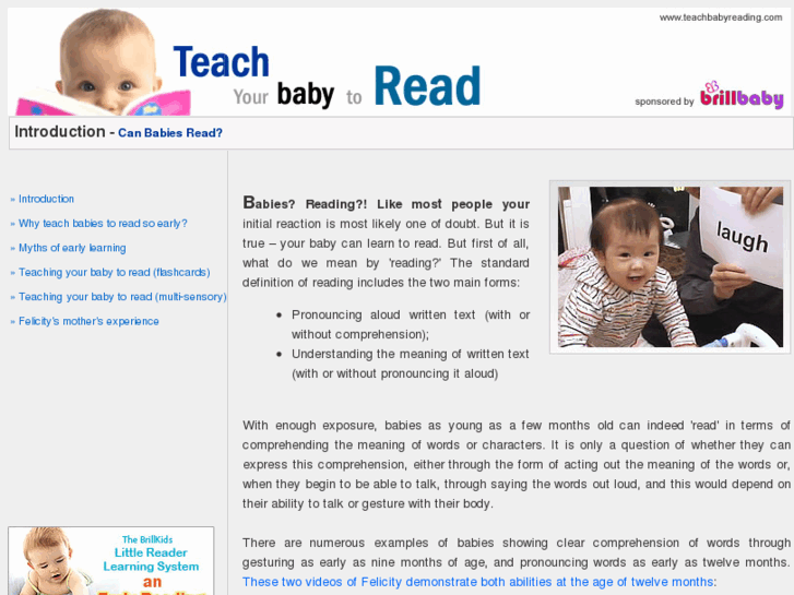 www.teachbabyreading.com