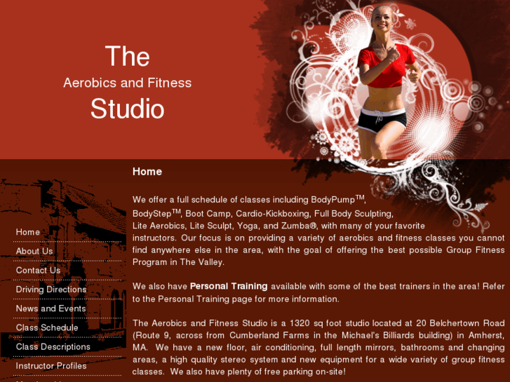 www.theaerobicsandfitnessstudio.com