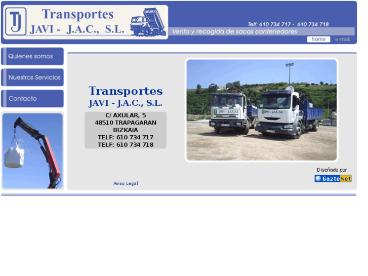 www.transportesjavi.com