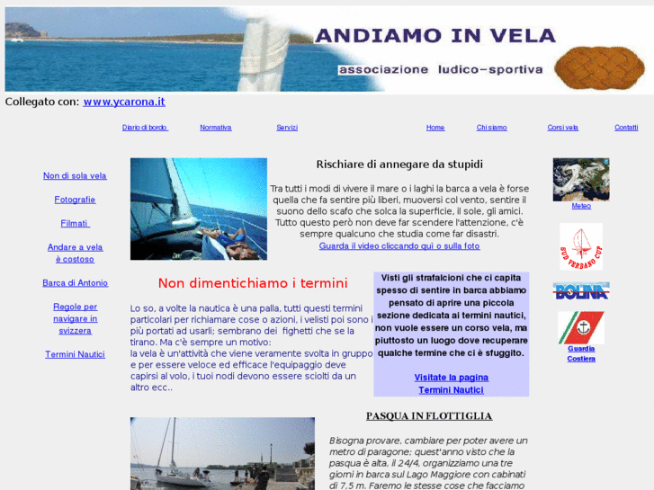 www.andiamoinvela.it