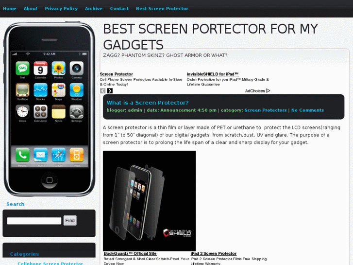 www.bestscreenprotector.net