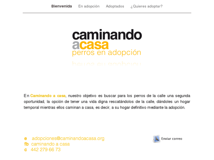 www.caminandoacasa.org