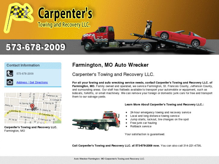 www.carpenterstowingandrecoveryllc.net