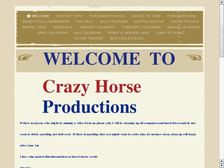 www.crazyhorsedvd.com