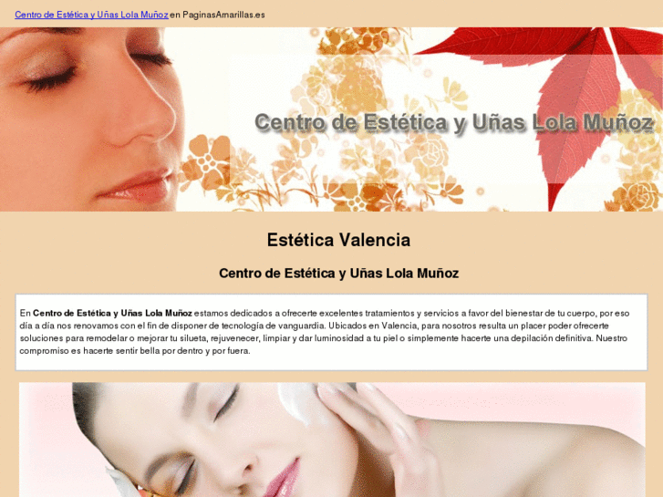 www.esteticalolamunoz.com