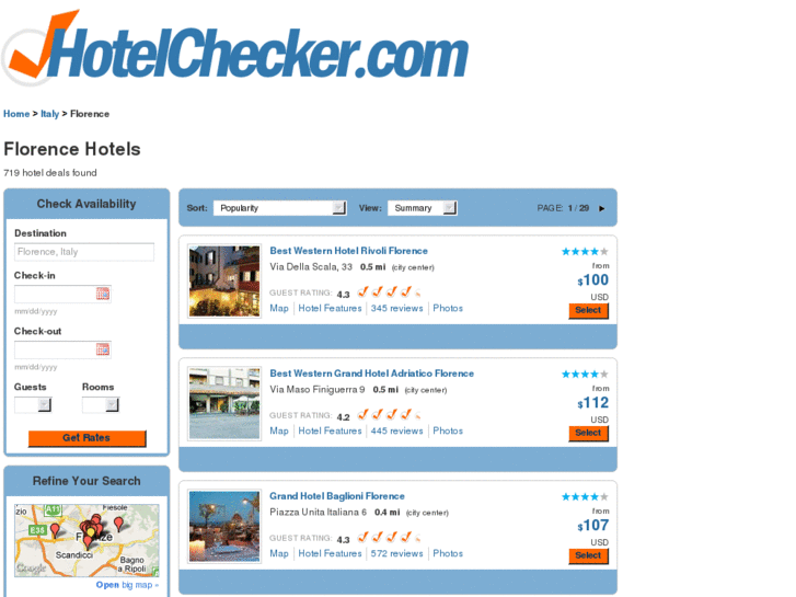 www.florencecheaphotel.com