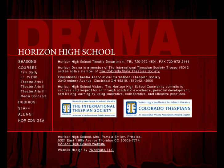 www.hhsdrama.com