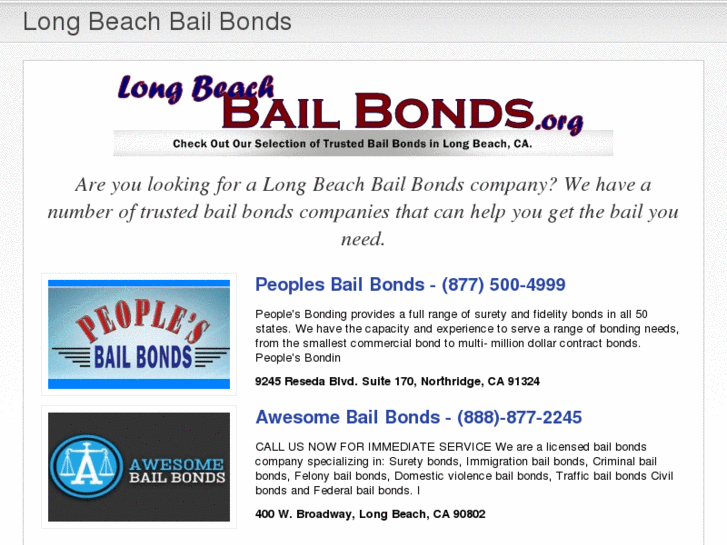 www.longbeachbailbonds.org