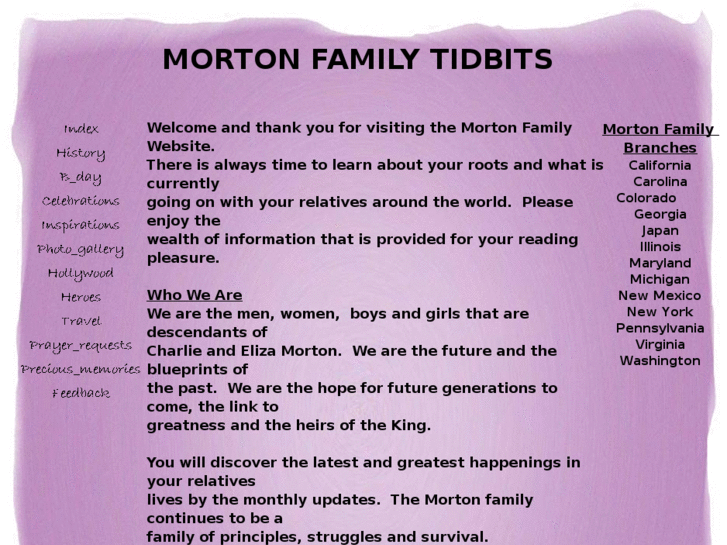 www.mortonfamilytidbits.com