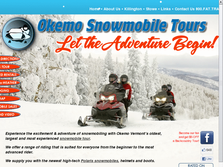 www.okemosnowmobiletours.com