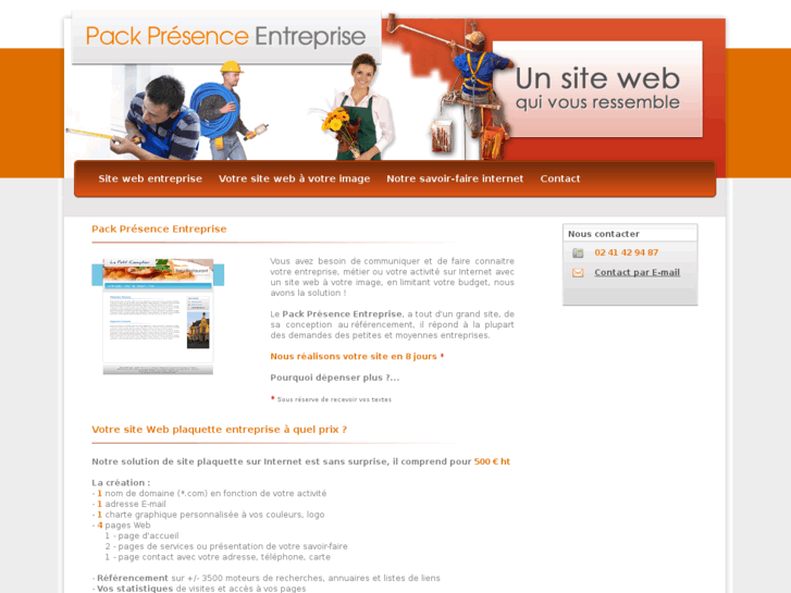 www.pack-presence-entreprise.com