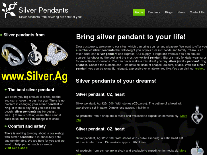 www.pendant-silver-pendants.com