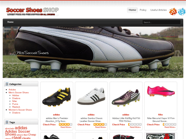 www.prosoccershoes.com