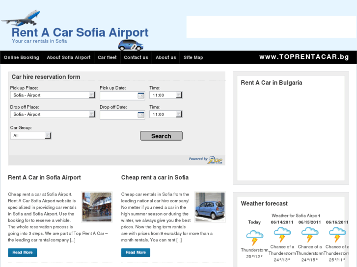 www.rentacarsofiaairport.com