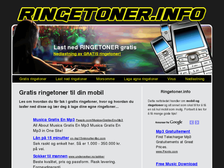 www.ringetoner.info