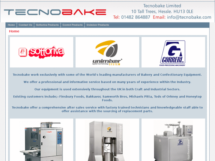 www.tecnobake.com