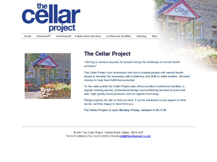 www.thecellarproject.co.uk